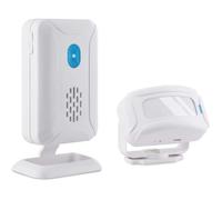 Détecteur de passage infrarouge sans fil - MARQUE - Modèle - 32 mélodies différentes - Blanc