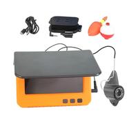 Détecteur de poisson étanche 4,3 pouces avec écran LCD détecteur de poissons avec câble de 29,9 m pour la pêche sur lac, bateau de glace, facile à utiliser, moniteur étanche caméra de pêche avec câble