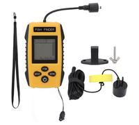 DéTecteur De Poisson Portable, Capteur Sonar, DéTecteur De Profondeur De Poisson Filaire Pour Kayak, Avec éCran Lcd, Pour Bateau, Lac, Glace De Mer