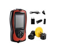 Détecteur de Poissons Portable 100 m/300 pi Profondeur, Alarme Filaire, échosondeur sans Fil Kayak/Bateau/Glace