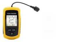Détecteur de Poissons Portable avec Sonar, Couverture à 45 degrés, échosondeur, Alarme, transducteur, lac Kayak/Bateau/Glace