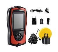 Détecteur de Poissons Portable FF1108-1CT 2,4' LCD 100M/300FT Profondeur Alarme Poisson Filaire Sondeur Anglais Russe Options(FF1108-1CT)