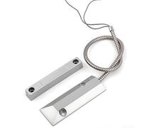 Détecteur de porte de garage magnétique normalement ouvert/normalement fermé pour la sécurité industrielle, boîtier en alliage de zinc, 106 x 38 x 10 mm, 100 V, 0,5 A, sortie NC/NO (NC + NO)