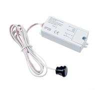 Détecteur de porte infrarouge activé par le mouvement - 5 cm - Distance de détection 220-240 V - 200 W-500 W - Puissance de charge - Blanc