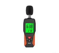 Détecteur de pour bruit Portable 30-130dBA pour précis Détecteur | Précision ±1.5dB, pondération A, microphone condensateur, détection du bruit