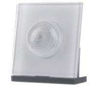 Détecteur de présence en verre 360 °, 3 Pyro, intensité lumineuse constante, blanc