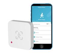 Détecteur de présence humaine WiFi : Détecteur de mouvement intelligent avec radar mmWave 2,4 GHz, positionnement de zone, alertes de notification par application, capteur d’occupation humaine en