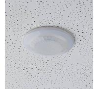 Détecteur présence encastré plafond 360deg blanc 2 contacts