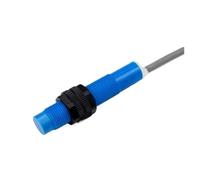 Détecteur de proximité capacitif M12, boîtier en plastique cylindrique, capteur de commutation non métallique, capteur de ligne de matériau(CM12-02P-B,NPN NO)