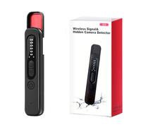 Détecteur de punaises de lit pour caméra cachée - Détecteur sans fil RF sans fil pour appareils anti-écoute - Anti-enregistrement - Anti-espionnage - GPS - Détecteur de punaises - Pour hôtel, bureau