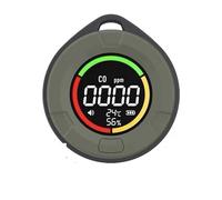 Détecteur de qualité de l'air, Mini détecteur de monoxyde de carbone PTH-10D, moniteur Portable de qualité de l'air, écran LED HD, charment USB, for l'intérieur et les voyas