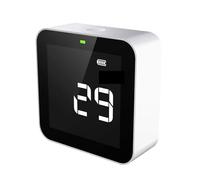 Détecteur de qualité de l'air, Moniteur de qualité de l'air M10 for PM2.5 HCHO TVOC, détecteur de capteur électrochimique professionnel, affichage en temps réel