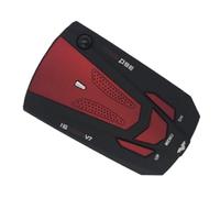 Détecteur De Radar De Voiture 16 Bandes 360, Système D'alarme De Vitesse Automatique, Caméra Anti GPS, Détecteur Laser avec Alerte Vocale(Red)