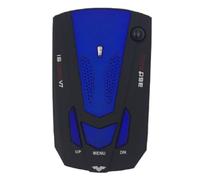 Détecteur De Radar De Voiture 16 Bandes 360, Système D'alarme De Vitesse Automatique, Caméra Anti GPS, Détecteur Laser avec Alerte Vocale(Blue)