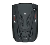 Détecteur De Radar De Voiture 16 Bandes 360, Système D'alarme De Vitesse Automatique, Caméra Anti GPS, Détecteur Laser avec Alerte Vocale(Black)