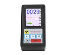 Détecteur de Radiation Nucléaire BR-6, Compteur Geiger pour Rayons Bêta Gamma X, Moniteur Portable avec Capteur GM (0-99,99μSv/h), Précision ±10% - Pour Maison, Bijoux, Sécurité