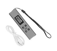 Détecteur de Radiation Nucléaire Compteur Geiger, Batterie 400mAh Rechargeable, Écran TFT HD - Alertes Sonores Lumière Vibration, Usage Domestique (Argent)