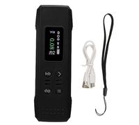 Détecteur de Radiation Nucléaire, Compteur Haute Sensibilité, Écran LCD HD 0,96 Pouces, Alarme Sonore et Lumineuse, Surveillance Rayons γ X β, Noir - Portable et Fiable, Usage (Noir)