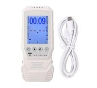 Détecteur de Radiation Nu ire Portable, Compteur Geiger avec Alarme Sonore et Lumineuse, Haute Précision pour β, γ et Rayons X - Haute Sensibilité, Batterie Rechargeable, Usag