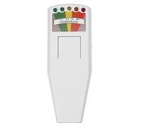 Détecteur de Radiation nucléaire Portable Geiger Compteur Blanc avec Alarme Lumineuse - Mesure précise et Rapide, écran Clair, Facile à Utiliser pour sécurité Domestique (Blanche)