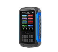 Détecteur de rayonnement, Compteur EMF 5 En 1, Détecteur De Rayonnement Électromagnétique Pour Testeur Numérique Champs Électriques Et Magnétiques Avec Mesure La Température L'humidité(Black)