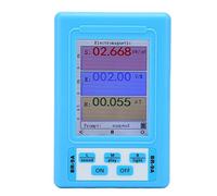 Détecteur de Rayonnement Électromagnétique ABS, Testeur EMF Double Usage, Détection Champ Magnétique - Grand Écran, Haute Sensibilité, Idéal Usage Quotidien