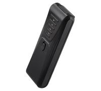 Détecteur de rayonnement électromagnétique et électromagnétique, indicateur 5 LED, boîtier ABS, 150 x 50 x 30 mm, 98 g, alimenté par batterie 9 V (vert)