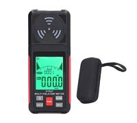 Détecteur de rayonnement électromagnétique pour champ magnétique AC et champ électrique - Compteur EMF portable avec détection de micro-ondes RF, maintien des données de mesure à