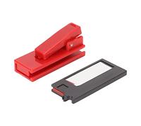 Détecteur de rayonnement individuel, dosimètre portable de rayonnement des champs électromagnétiques avec seuil de 0,1 μGy, détecte les rayonnements X, gamma et neutron pour une (Rouge)