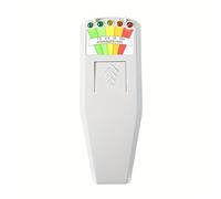 Détecteur de rayonnement, K2 Portable EMF Detector-5-LED, Battery-Operated,Batteries Not Included Compact & For Paranormal Research & Home Safety(WHITE)