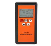 Détecteur de rayonnement LCD Afficher le compteur de geiger portable avec alarme pour les essais nucléaires