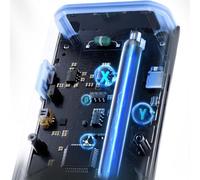 Détecteur de rayonnement multifonction GC-03 avec écran couleur de 2,4", surveillance en temps réel des rayonnements gamma, champs électriques et magnétiques, pour la sécurité nucléaire et