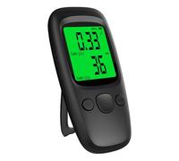Détecteur de rayonnement nucléaire, compteur Geiger à écran LCD, détecteur de rayonnement avec mode moyen/crête et alarme intelligente, moniteur portable à piles avec support