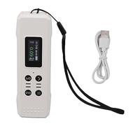 Détecteur de rayonnement nucléaire numérique, moniteur portable de rayons X gamma, moniteur de rayonnement USB de type C adapté à une utilisation en extérieur (Blanc)