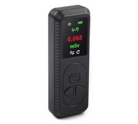 Détecteur de rayonnement nu ire numérique pour compteur Geiger avec écran OLED - 0,08-50 pour plage mSv/h - Alarme visuelle sonore - Dosimètre portable pour la surveillance de la sécurité du