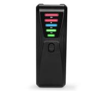 Détecteur de rayonnement, Testeur De Rayonnement Électromagnétique Portable Numérique LCD Champ Magnétique Électrique EMF Mètre Dosimètre Détecteur Ordinateur Téléphone(Black)