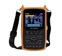 Détecteur de Satellite, DVB-S2 DVB-T2 Combo détecteur de Signal numérique Prise en Charge CCTV 3.5 Pouces HD TFT LCD écran 8PSK 32APSK VS 810HD pour réglage d'antenne parabolique(SH-820HD T2 S2 CCTV)