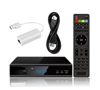 Détecteur de Satellite, DVB-S2X DVB-S2 Récepteur Satellite Internet de télévision par H265 HEVC Multi Stream T2-MI DVB S2 Dish Sat Finder pour réglage d'antenne parabolique(RJ45)