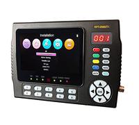 Détecteur de Satellite, KPT-259ST + AHD DVB-S2/T2/C Spectrum Satellite Finder Search Star Instrument pour réglage d'antenne parabolique