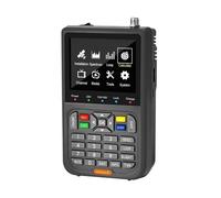 Détecteur de Satellite numérique avec écran LCD HD, Mesure de la Force du Signal et de la qualité for régler la Parabole de télévision Connectivité Polyvalente