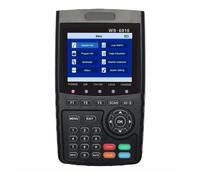 Détecteur de Satellite numérique WS-6916 DVB-S2X, avec écran LCD, Recherche de Signal Full HD, mesureur de Force pour l'installation de l'antenne