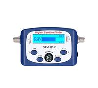 Détecteur de Satellite Portable, Compteur de Signal TV numérique avec Boussole, Affichage LED, Buzzer, invites Audio pour Le Camping en Plein air, Installation d'antenne