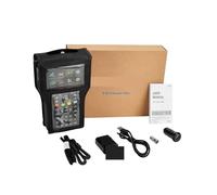 Détecteur de Satellite, V8 Finder Max Compteur combiné Portable DVB-S/S2/S2X Prise en Char H.264/H.265 7.4 V/4000 mAh Li-ION Batterie Satellite pour réglage d'antenne parabolique