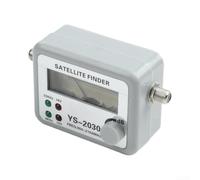 Détecteur de Signal pour satellite Numérique Portable pour LNB | pour affichage analogique pour précis, tonalité audio claire, pour installation parabole indépendante, compatible LNB