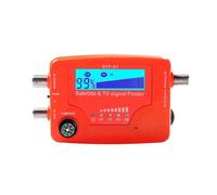 Détecteur de Signal Satellite et TV 2 en 1, mesureur Portable de Force du Signal avec Boussole, Alarme sonore Affichage Clair
