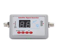 Détecteur de signaux satellites numériques compact, réglage facile, fiable et précis, format réduit, robuste et durable, amplificateur intégré