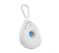 Détecteur de sténopé portable avec puce de détection infrarouge 3D, rayon de détection de 8 m, 2 modes, pour chambres d'hôtel, toilettes publiques, appartements de location (noir, blanc)