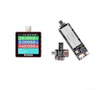 Détecteur de tension de charge rapide, testeur de tension et de courant RK-X3 avec mesure de résistance de ligne Kelvin à 4 fils pour appareils USB (RK-X3 Noir 36 V + M001)