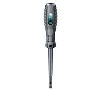 Détecteur de tension de lumière LED Tournevis Tournevis Détecteurs de tension Stylo testeur de circuit lumineux Stylo électrique isolé Électricien Outil d'entretien
