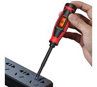 Détecteur de tension - PP, testeur non contact, lecture numérique et poignée anti-glissement | Sound Light Alert Feature, Voltage Tester Pen, Electric Testers For Electrician Repair, Home Wiring